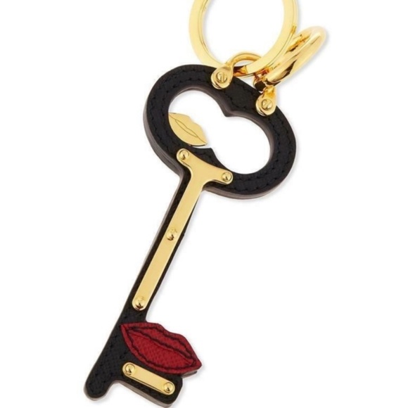 Prada Saffiano Leather Key Charm / Necklace